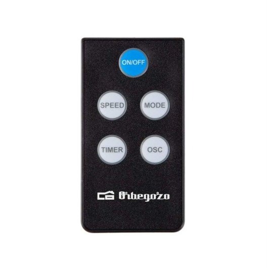 Standventilator Orbegozo Silent Night SF 0642 60W 3 Geschwindigkeiten Fernbedienung Leise Timer