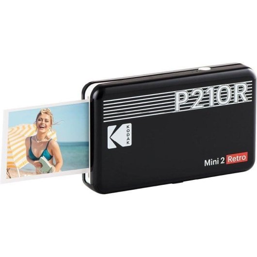 Imprimante Photo Sublimation Bluetooth Kodak Mini 2 Retro sans bordure portable