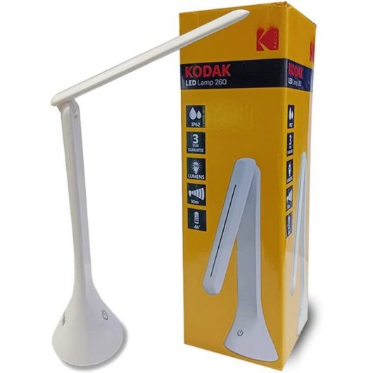 Tragbare LED-Lampe von Kodak mit Klapparm, 260 Lumen, 3 W