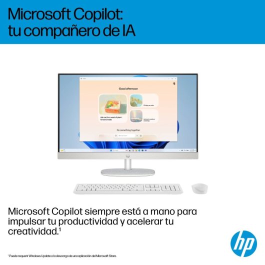 HP All-in-One 24-cr0012ns Intel Core i3-1315U/8 GB/512 GB SSD/23,8"