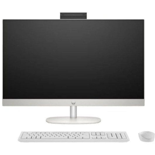 HP All-in-One 24-cr0018ns AMD Ryzen 5 16GB 512GB SSD Radeon FreeDOS Branco