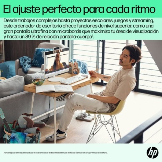 HP All-in-One 24-cr0017ns Intel Core i3-1315U/8GB/512GB SSD/23.8" Táctil