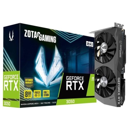 Grafikkarte Zotac Gaming GeForce RTX 3050 ECO 8GB GDDR6