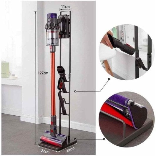 Suporte Aspirador Dyson V6 V7 V8 V10 V11 V12 Metálico