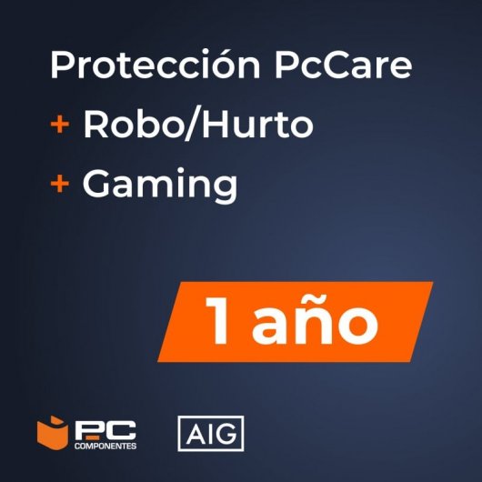 Protección PcCare +1 año + Robo/Hurto + Gaming - CONSOLAS_PORTATILES - REF:11