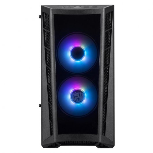 Cooler Master MasterBox MB320L ARGB Cristal Templado Mini Tower USB 3.2 Negra