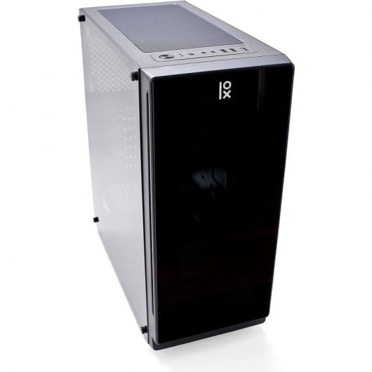 Primux PB870 Mid Tower in vetro temperato/acrilico USB 3.0 nero