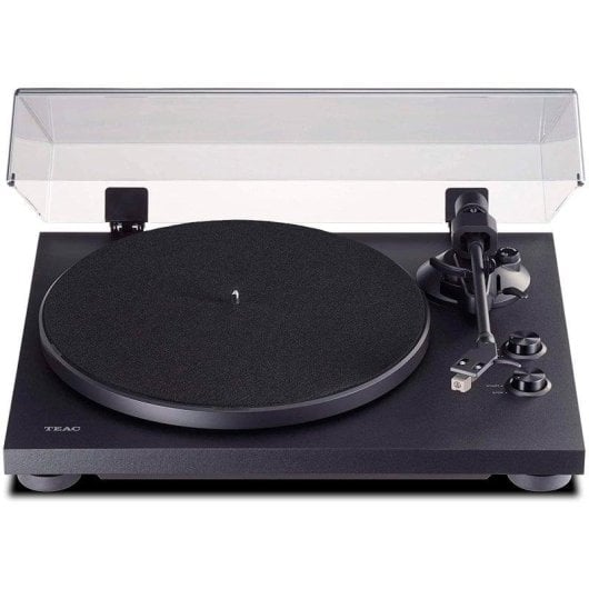 Tocadiscos Teac TN-280BT-A3/B Bluetooth Tracción Correa Vinyle Noir