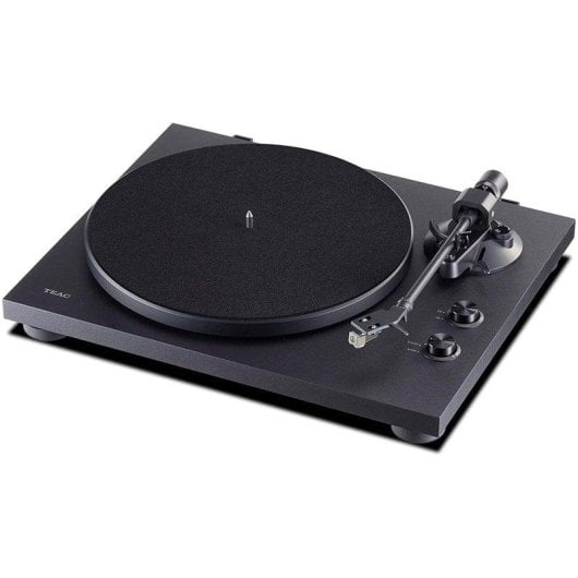 Tocadiscos Teac TN-280BT-A3/B Bluetooth Tracción Correa Vinyle Noir