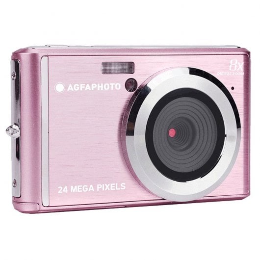 AgfaPhoto Realishot DC5500 Appareil photo numérique 24MP Zoom x8 Rose