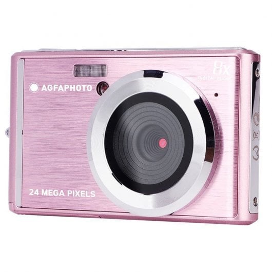 AgfaPhoto Realishot DC5500 Appareil photo numérique 24MP Zoom x8 Rose