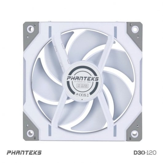 Phanteks D30 Regular Blade Kit 3 ventole DRGB aggiuntive da 120 mm bianche