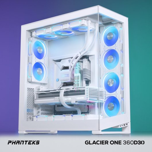 Phanteks Glacier One 360D30 DRGB Kit di raffreddamento a liquido 360mm Bianco