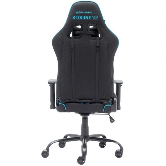 Sedia da gioco Newskill Kitsune V2 rifinita in tessuto Space Black/Blue