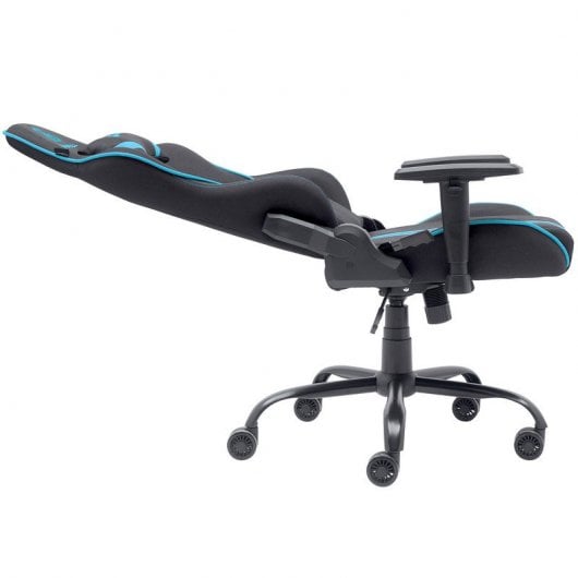 Sedia da gioco Newskill Kitsune V2 rifinita in tessuto Space Black/Blue