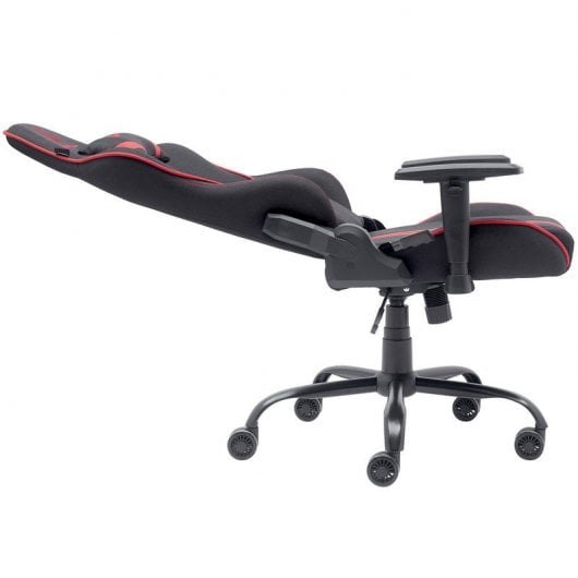 Newskill Kitsune V2 Silla Gaming Tela Transpirable Estructura Acero Negro-Roja