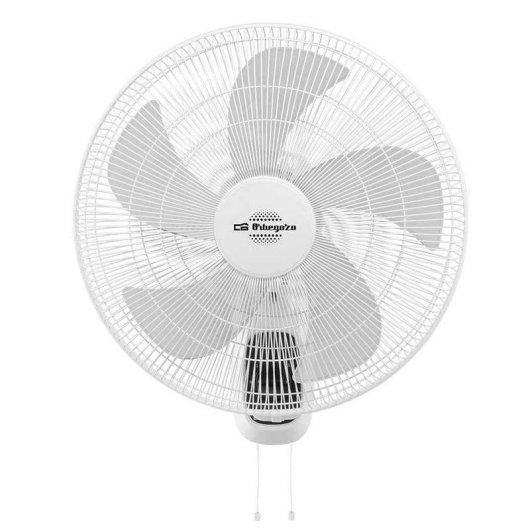 Ventilatore da Parete Orbegozo WF 0146 60W 45cm 3 Velocità Testa Oscillante Inclinabile
