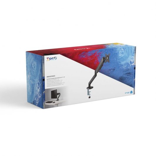 TooQ Suporte de Mesa para Ecrã 17"-32" Preto