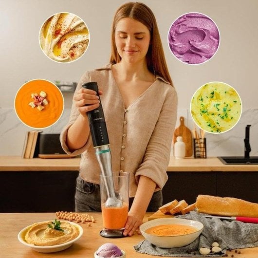 Licuadora Cecotec Katana 15 TotalDestroy 1500W 6 lâminas titânio jarra 800ml Turbo