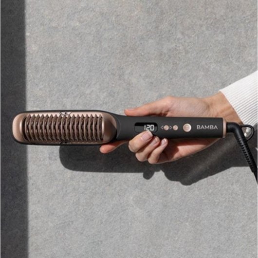 Spazzola Lisciante Cecotec Bamba InstantCare 1400 1400W Ceramica Cheratina 3 Temperature Nero