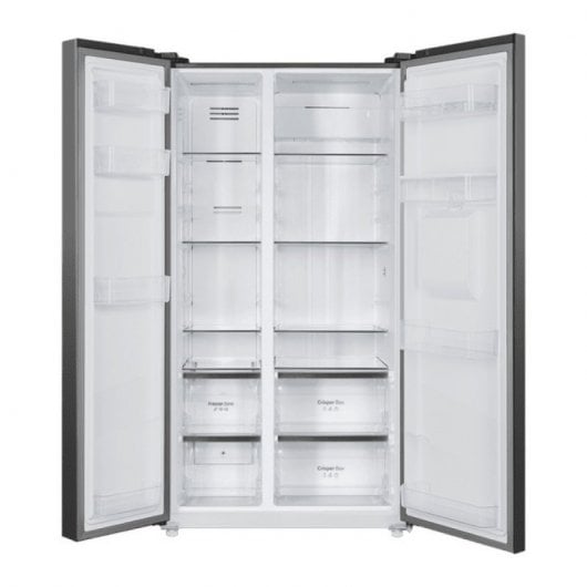 Cecotec Bolero CoolMarket SBS 559 Dark Frigorífico Americano Side by Side No Frost D Negro
