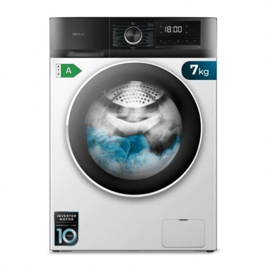 Cecotec Bolero Dresscode 7500 Inverter Lavadora Carga Frontal 7Kg A Blanca