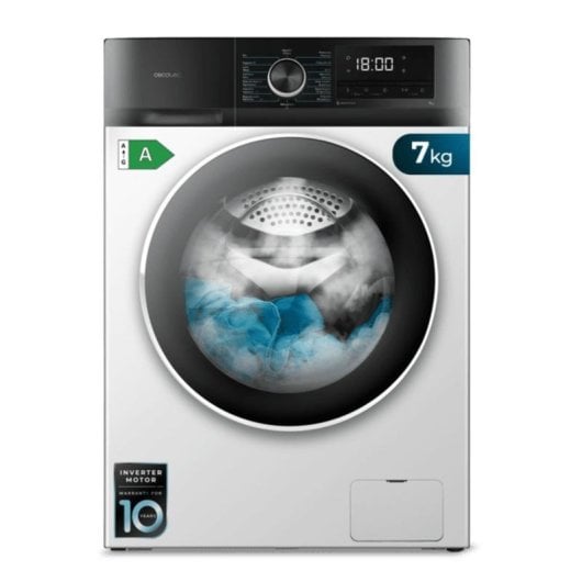 Waschmaschine Cecotec Bolero Dresscode 7500 Inverter 7kg 1400rpm A weiß Wäsche hinzufügen