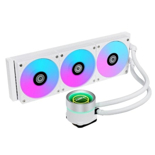 Refrigeração Líquida Lian-Li Galahad 2 Trinity 360mm 3 Ventoinhas RGB Branco