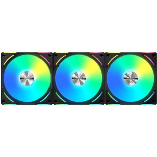 Lian-Li UNI FAN AL V2 120 Triple Pack Ventilateur supplémentaire Noir