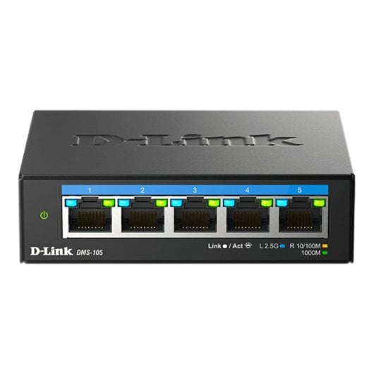 D-Link DMS-105 Switch Multigigabit No Administrado 5 Puertos Ethernet 2.5Gbps