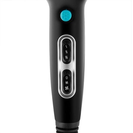 Secador de Pelo Orbegozo SE 2400 Profesional Iónico 2400W con Difusor y Concentrador Negro