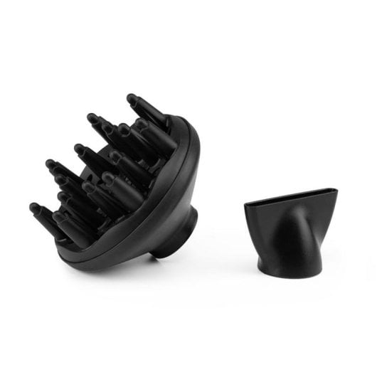 Secador de Pelo Orbegozo SE 2400 Profesional Iónico 2400W con Difusor y Concentrador Negro