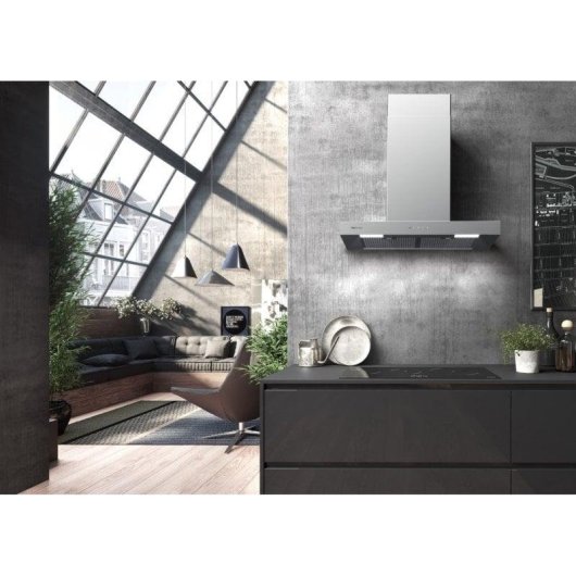 Campana extractora Mepamsa Stilo Neo T invertida Canalizado 70cm con función boost