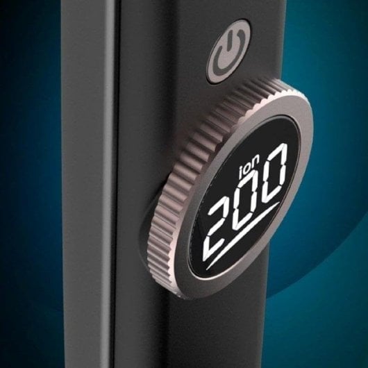 Piastra per Capelli Ceramica Tormalina Cecotec Bamba RitualCare Ionic Sphere 230ºC Ionica Display Nero