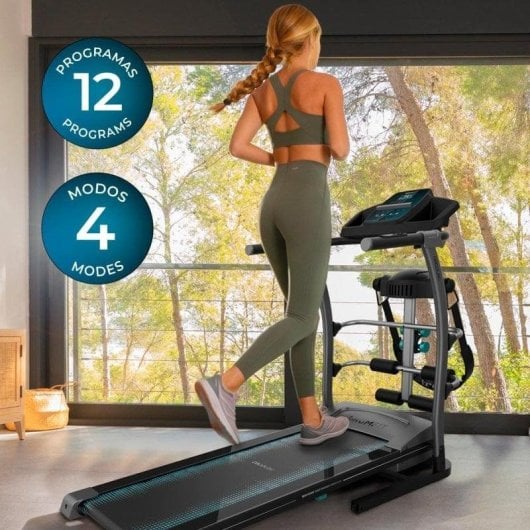 Caminadora Cecotec DrumFit WayHome 1400 Runner Vibration 1500W pliable LCD