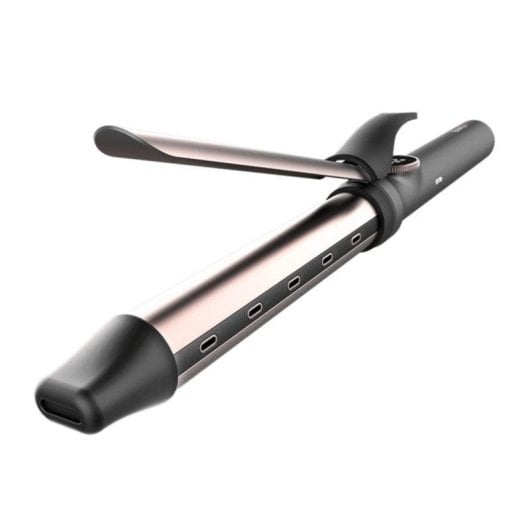 Enrolador de Cabelo Cecotec Bamba Surfcare Epic Curly Sphere Cerâmica Turmalina 32mm 120-210°C 10 Níveis Tecnologia Iónica Desligamento Automático Preto Bronze