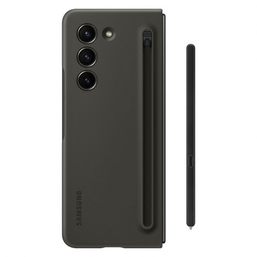 Samsung Slim S Pen Case Funda con Ranura para S Pen Grafito para Galaxy Z Fold5
