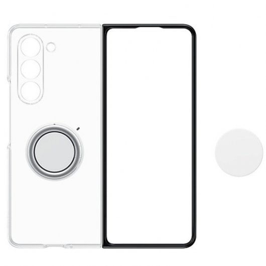 Samsung Clear Gadget Case para Galaxy Z Fold5 Transparente