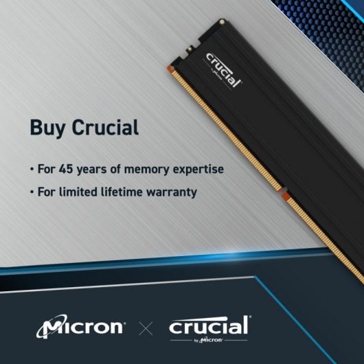 Crucial Pro DDR5 5600 MHz 96 GB 2x48 GB CL46