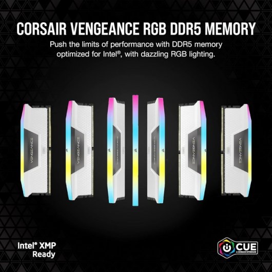 Corsair Vengeance RGB DDR5 Weiß 6000 MHz 32 GB 2 x 16 GB CL36