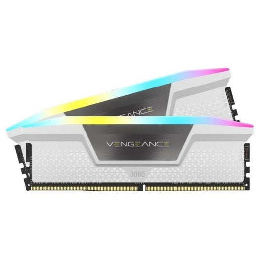 Corsair Vengeance RGB DDR5 6000MHz PC5-48000 32GB 2x16GB CL36 Brancas