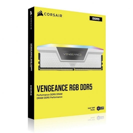 Corsair Vengeance RGB DDR5 6000MHz PC5-48000 32GB 2x16GB CL36 Brancas