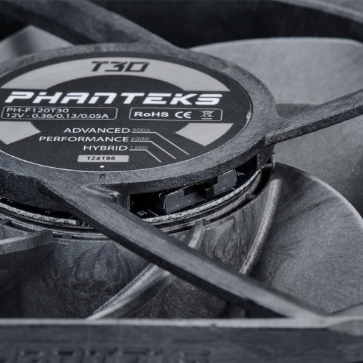 Phanteks T30-120 Zusatzlüfter 120 mm Schwarz