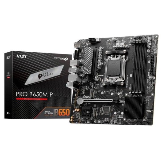 Carte-mère-MSI-PRO-B650M-P-AMD-B650-Socket-AM5-DDR5-Micro-ATX-LAN-2.5G