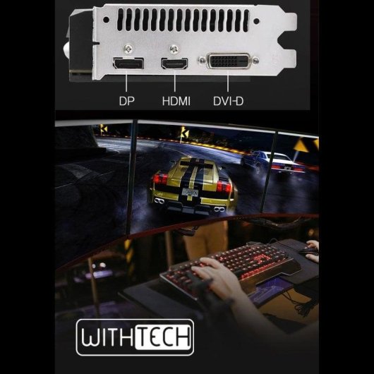 Placa gráfica Withtech AMD Radeon RX 580 8GB GDDR5