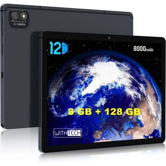 Withtech CIS Edison Game 10.1" 8/128GB 4G Negra + Funda