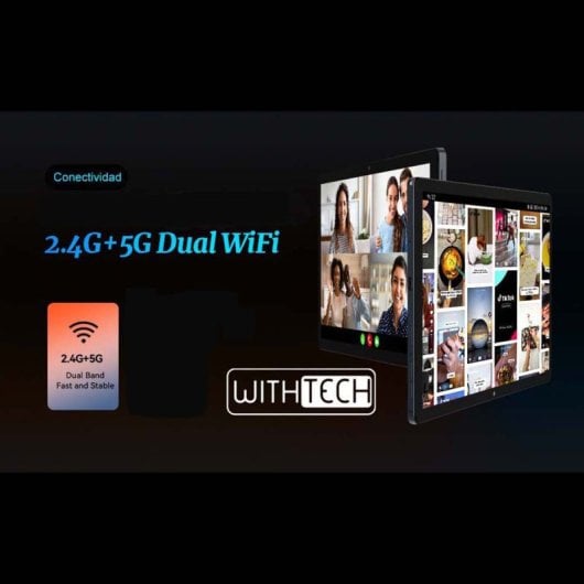 Withtech CIS Edison Game 10.1" 8/128GB 4G Negra + Funda