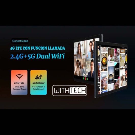 Withtech CIS Edison Game 10.1" 8/128GB 4G Negra