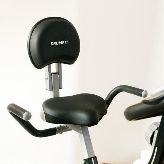 Bicicleta Estática Cecotec DrumFit X-Bike Neo Pro com Encosto Plegável LCD 8 Níveis