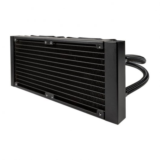 Kit di raffreddamento a liquido UNYKach AquaStorm 240 da 240 mm con display della temperatura della CPU nero